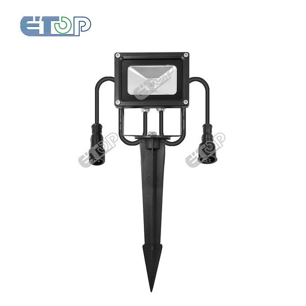

style smart 9w led flood light ws2811 ip66 waterproof with accessories and 13.5mm/18.5mm/xconnect connector floodlights
