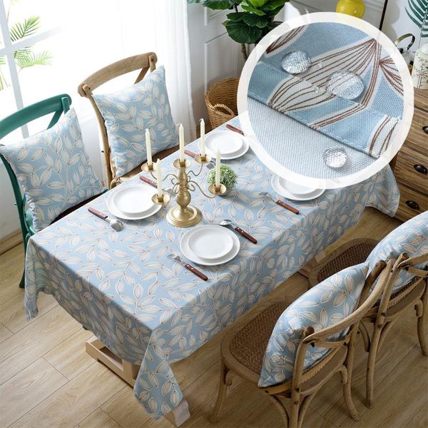 

yanyangtian waterproof oilproof table cloth picnic covers manteles thick rectangular wedding dining