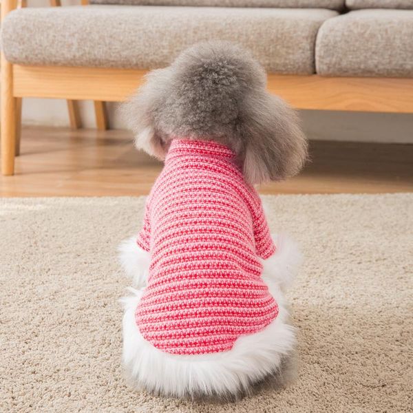

dog apparel hipidog winter snow clothing fleece sweater for small pet dogs cat