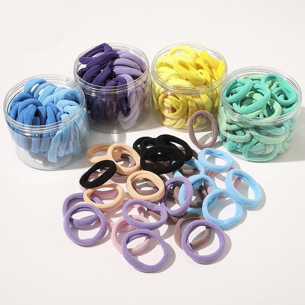 

women fashion towel hair ties for baby girls elastic band toddlers mini rope ring scrunchies kid accessories1