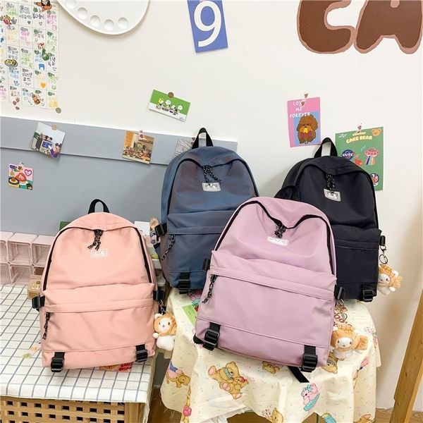 

fashion women's backpack nylon waterproof school backpacks large capacity bags backbags for women book bag travel bagpack