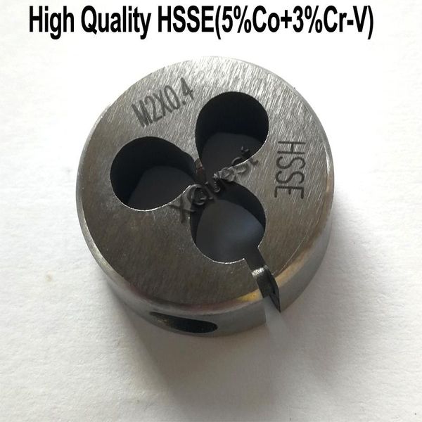 

xquest hsse round split die m2 m2.2 m2.3 m2.5 m2.6 m3 m3.5 m4 m4.5 m5 m5.5 adjustable m6 m7 m8 m9 m10 m12 14 m16 for steel hand tools