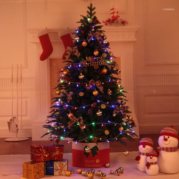 

christmas decorations pe tree 1.5/1.8 m for home arbol de navidad con luz led sapin noel arvore natal kerstboom1