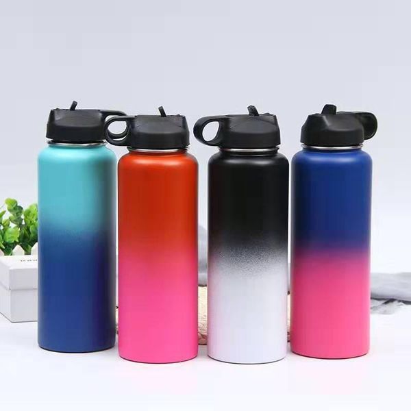 

water bottles flask stainless steel coffee cup double wall mug bottle car