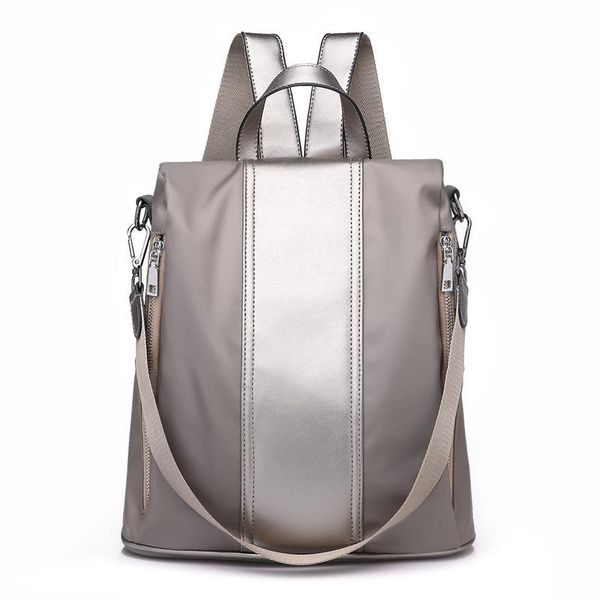 

outdoor bags nylon women's backpack fashion sports candy color girls