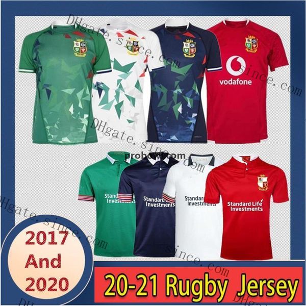 

2017/ 2021 fashion british and irish lions home and away and training rugby jersey scotland wales rugby jersey size:s-3xl, Black