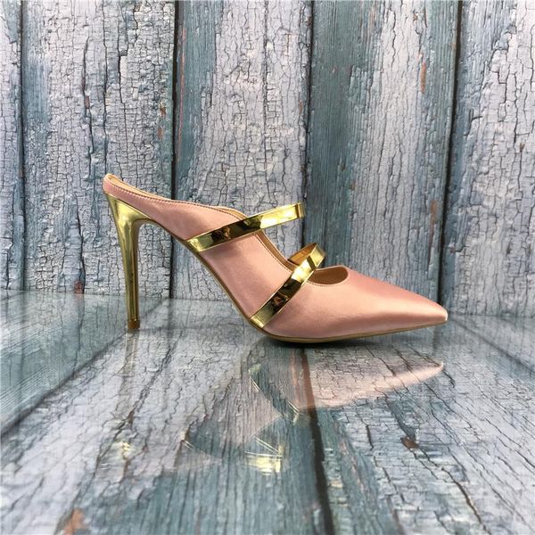 

kmeioo us size 5-15 women shoes pointed toe high heel pumps satin slip-on stiletto evening wedding party dress, Black