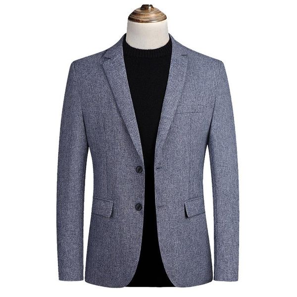

men's suits & blazers 2021 arrival luxury men casual blazer spring fashion business formal suit cotton slim fit jacket c, White;black