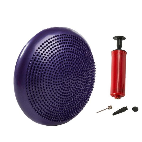 

yoga balls 33x33cm inflatable ball durable universal sports gym fitness equipment disc rehabilitation massage cushion mat