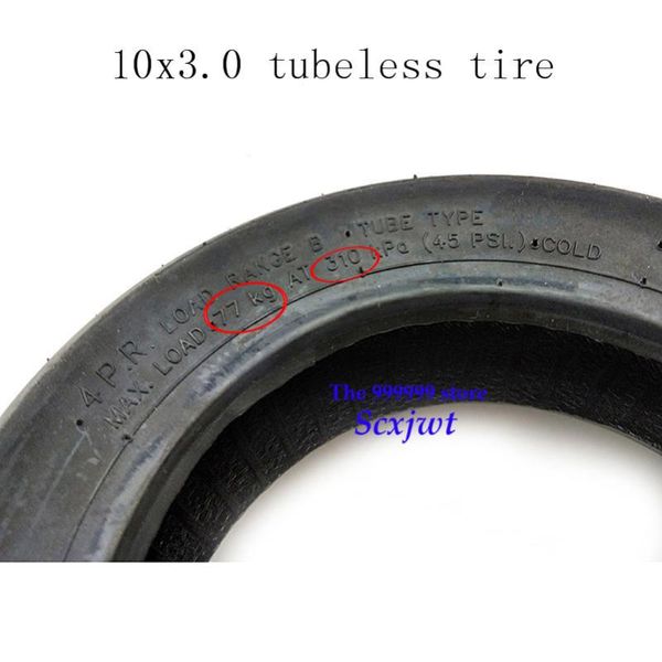 

motorcycle wheels & tires 10x3.00 electric scooter tubeless vacuum tire 10*3.0 tyre 10 inch widening and thickening
