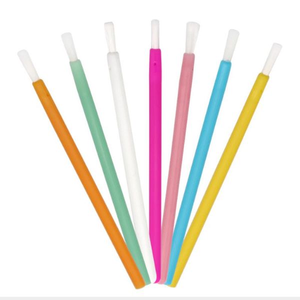 

makeup brushes 50 pcs disposable nylon lip brush lipstick glossy wands clean applicator eyeshadow gloss cosmetic tools