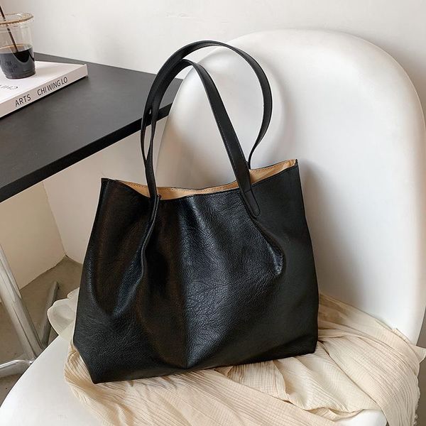 

evening bags simple and large capacity shoulder tote 2021 fashionable women underarm luxury designer handbags sac de luxe femme