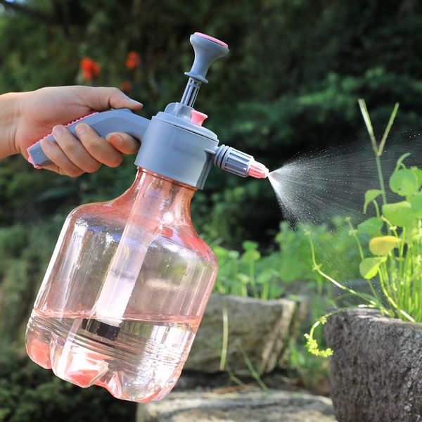 

0.8l/3l garden hand pressure trigger sprayer portable watering can home flower device pot disinfection water spraying equipments