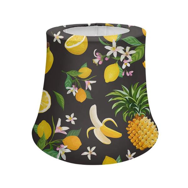 

lamp covers & shades small table cover lemon floral print lampshade desk floor light for bedroom bedside protector