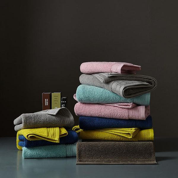 

towel juebie 100% cotton bath 140x70cm soft absorbent for adults home use