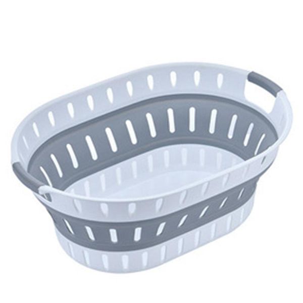 

laundry bags foldable bathroom basket plastic household storage organizer dirty clothes dorm hamper