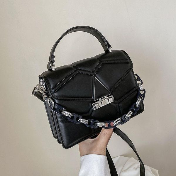 

shoulder bags flap crossbody for women 2021 designer chain handbags and purses female messenger bag 7436