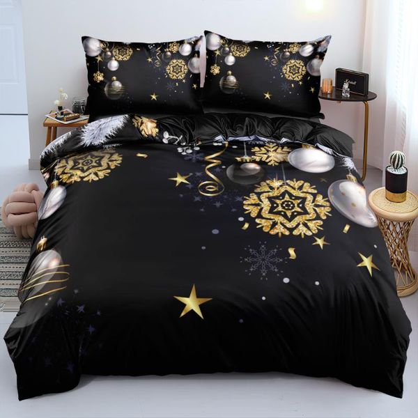 

bedding sets north america merry christmas bed linens gold star tree design custom duvet/quilt/comforter cover set 230x230 size