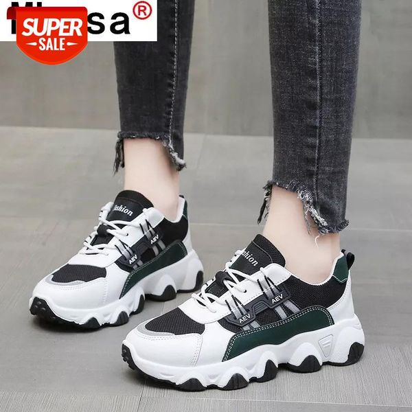 

women's shoes fashion spring 2021 new thick-soled height-increasing casual comfortable sneakers vulcanized for woman #mm2f