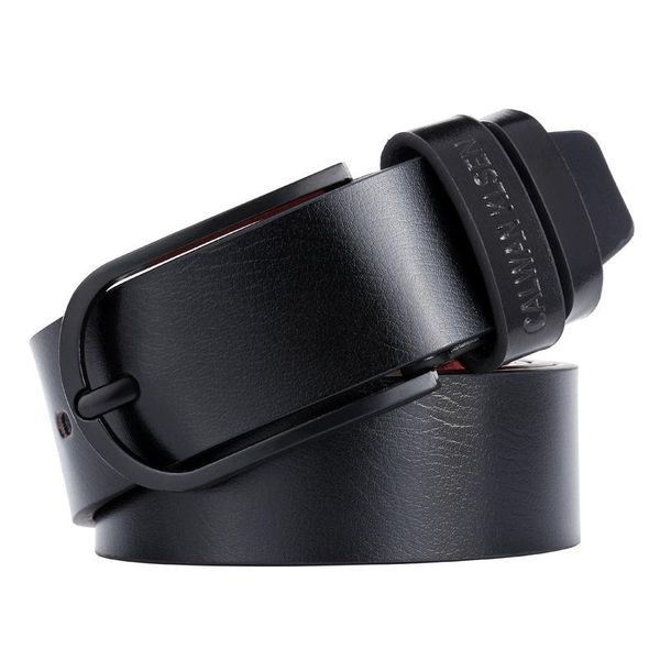 

belts fashipn men's leather metal pin buckle belt fancy vintage casual waistband for youth jeans masculinos cummerbunds ceinture homme, Black;brown