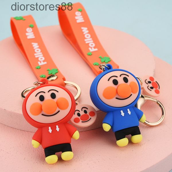 

key chain cartoon clown doll pendant couple car creative lovely backpack, Silver