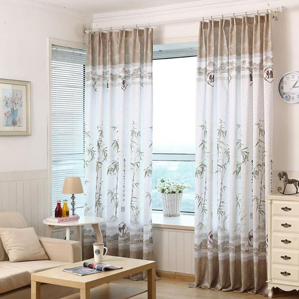 

curtain & drapes bamboo shading bedroom living room balcony study semi-shade panels z0404#g20