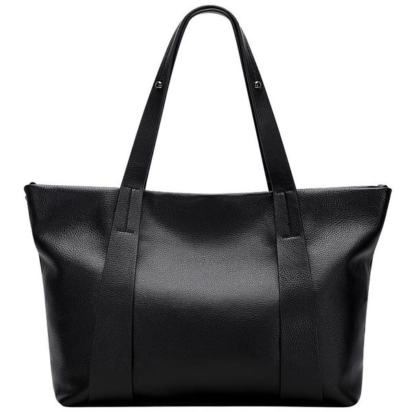 

evening bags doleesune women genuine leather tote bag female large capacity shoulder handbags ladies classic fashion casual handle
