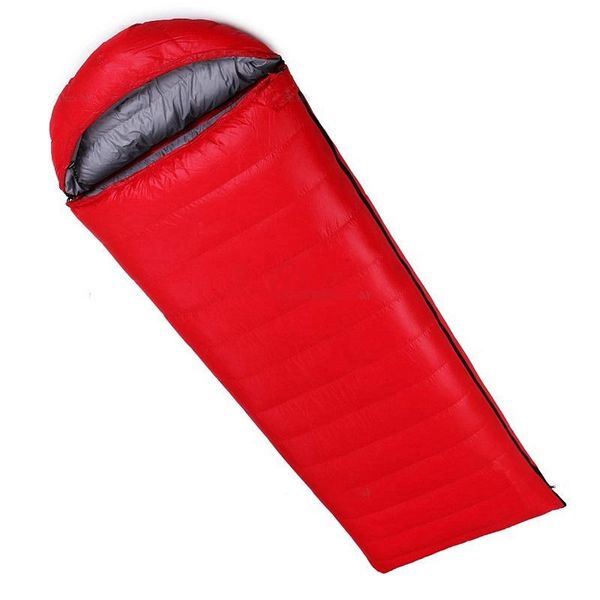 

sleeping bags extra thick warm down bag envelope outdoor camping portable 3 season ultra light waterproof adult