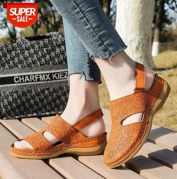 

europe and the united states sandals slippers women's slope with thick-soled plus size casual #ad0c, Black