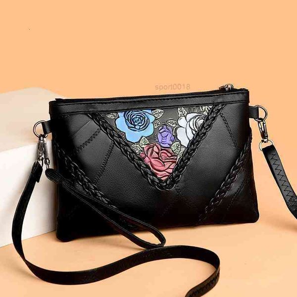 

hbp non- bag real sheepskin women's holding middle aged mother's simple one shoulder slanting span small girl
