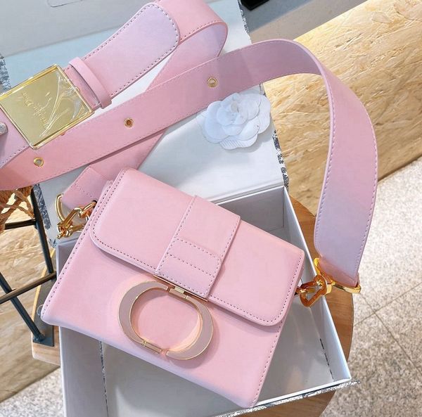 

2021 luxury brand leather fashion shoulder bags men's and women's classic handbags crossbody bag -d1821, Red;black