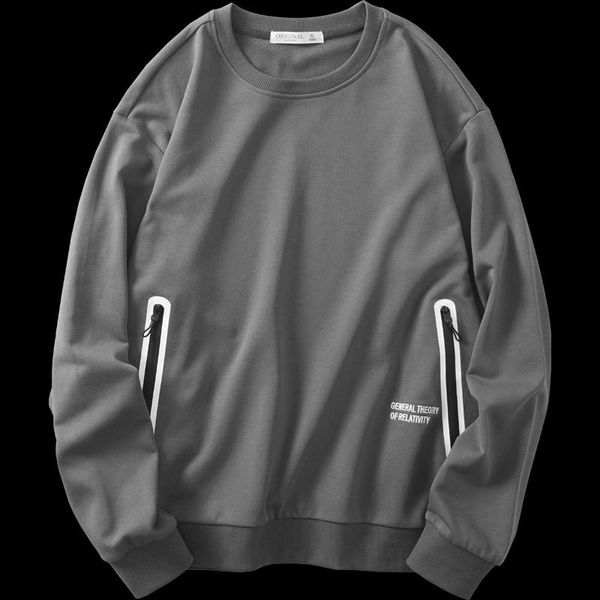 

men's hoodies & sweatshirts mens hoodie men streetwear clothes autumn for clothing o-neck 2021 casual comfort, Black