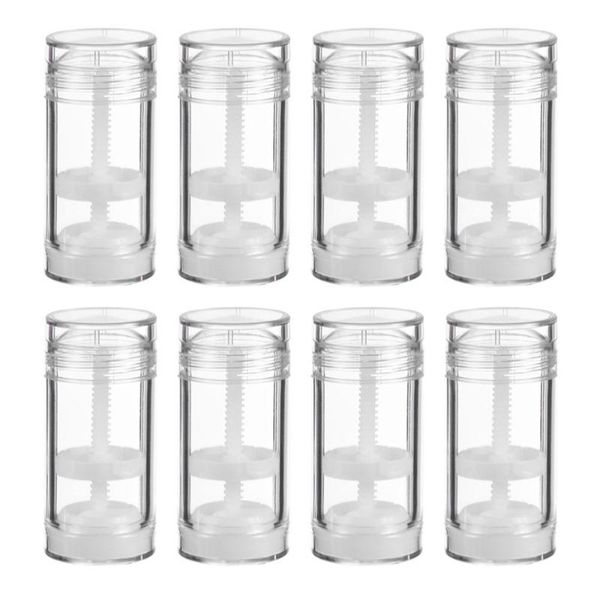 

storage bottles & jars 8pcs 30ml twist-up refillable empty deodorant stick tube container