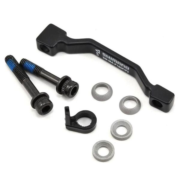 

bike brakes sm ma f180p/p2 post mount disc brake adapter (front) (180mm) (p/p) 7 in rotor pm a pillar