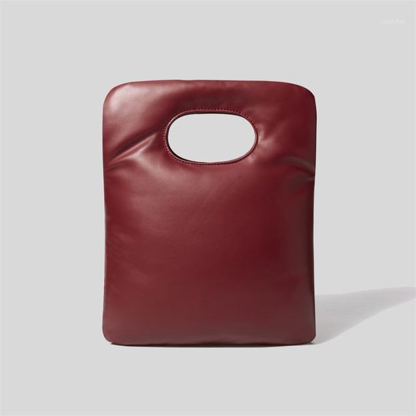 

evening bags soft pu leather padded for women fashion ladies handle crossbody bag winter female purses handbag lightweight clutch