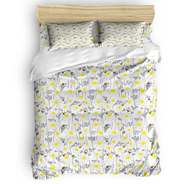 

bedding sets chrysanthemum grain bees duvet cover set warm and comfortable bedroom supplies comforter 2/3/4pcs