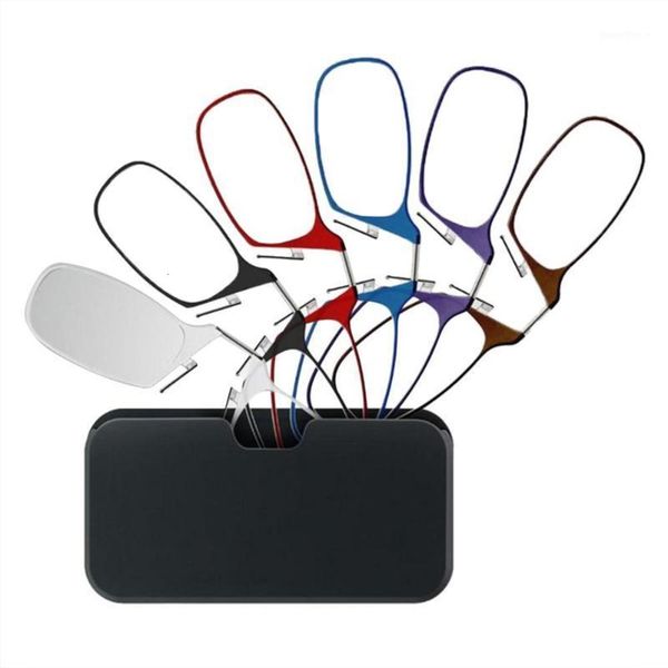 

card new clip nose wallet reading glasses old-fashioned portable +1.0 1.5 2.0 2.5 3.01