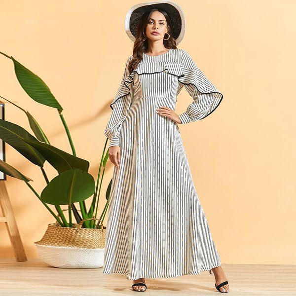 

ramadan eid mubarak dubai kaftan abaya turkey polka dot hijab muslim dress islamic clothing maxi dresses for women caftan robe, Red