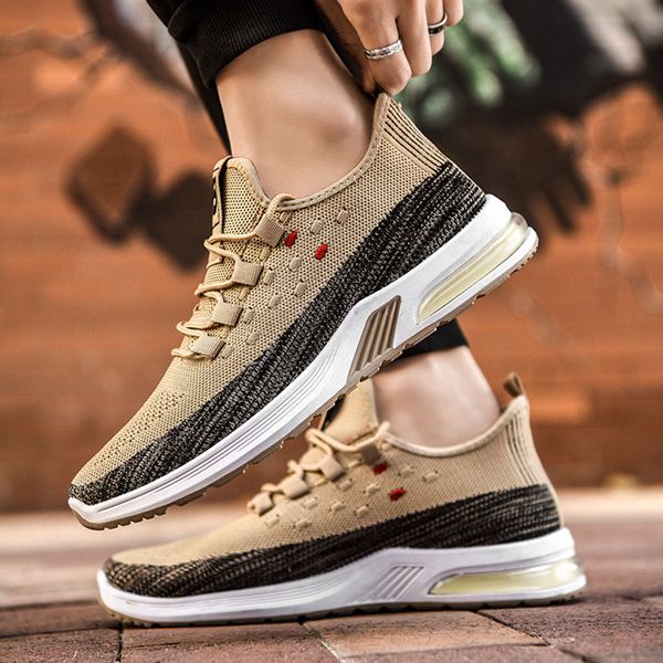 

fashion running shoes for men women black white brown red gray mens womens shoe comfortable breathable trainers sports sneakers size 39-44 -