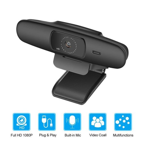 

webcams 1080p hd webcam with mic pc deskweb camera cam mini computer webcamera automatic focus function