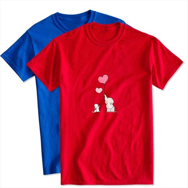 

cute cartoons little elephant print womens fashion exquisite loose o neck, White