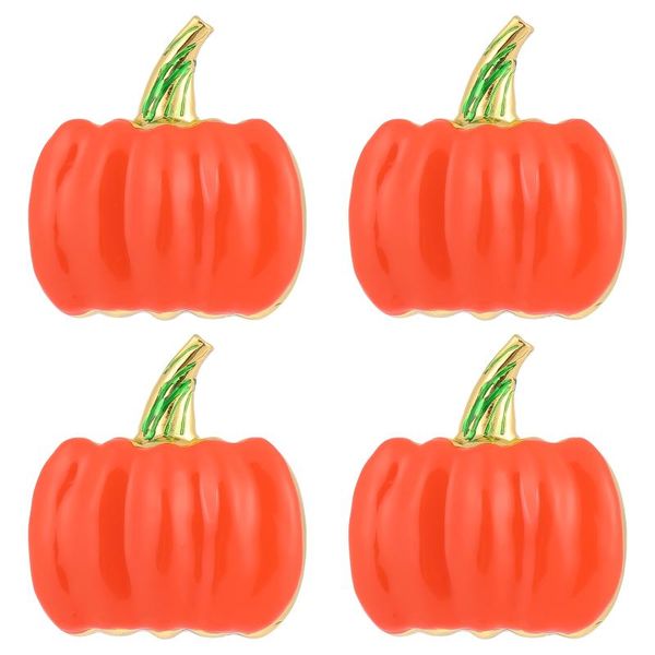 

napkin rings 4pcs creative holders for (orange)