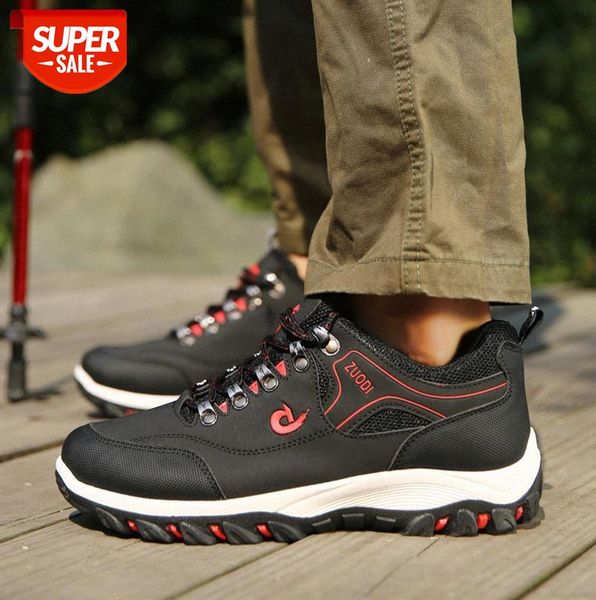 

men's outdoor hiking shoes, breathable travel low-casual sports shoes #2144