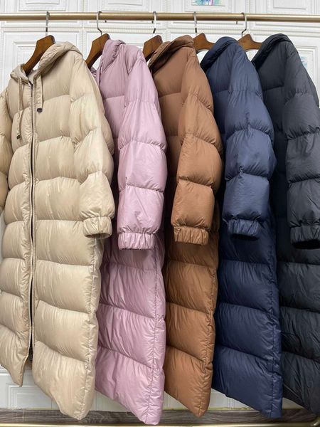 

sir... women's extended down jacket is warm and thick in winter, Black