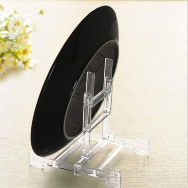 

hooks & rails 1 * display stands transparent easel bowl plate art po picture frame holder book 100% brand