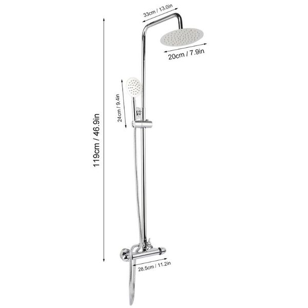 

bathroom intelligent thermostatic showers wall mounted shower heads stainless steel rainfall bath mixer rain sets