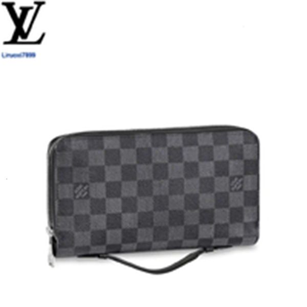 

purse wallet brand real designer wallets luxury evening s3j5 leather long n41503 chain zippy compact xl clutches wallet key men card holders, Red;black