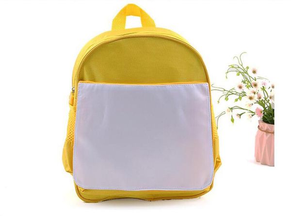 

school bags 3pcs sublimation diy blank children small bag kindergarten mix color