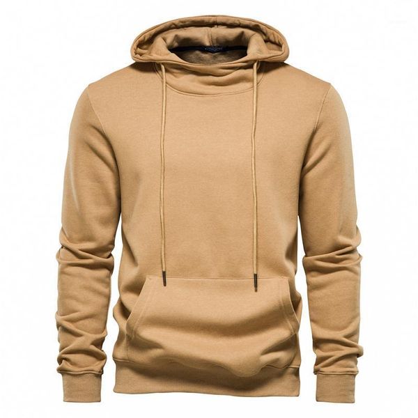 

men's hoodies & sweatshirts cotton men casual solid color warm autumn mens fashion simple sports hoodie male, Black