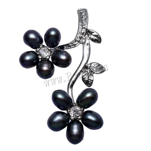 

pendants elegant freshwater pearl for jewelry, Black